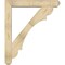 Ekena Millwork Olympic Craftsman Rough Sawn Bracket w/ Offset Brace, Douglas Fir, 6"W x 34"D x 40"H BKT0604X34X40OLY04RDF - alternate 3